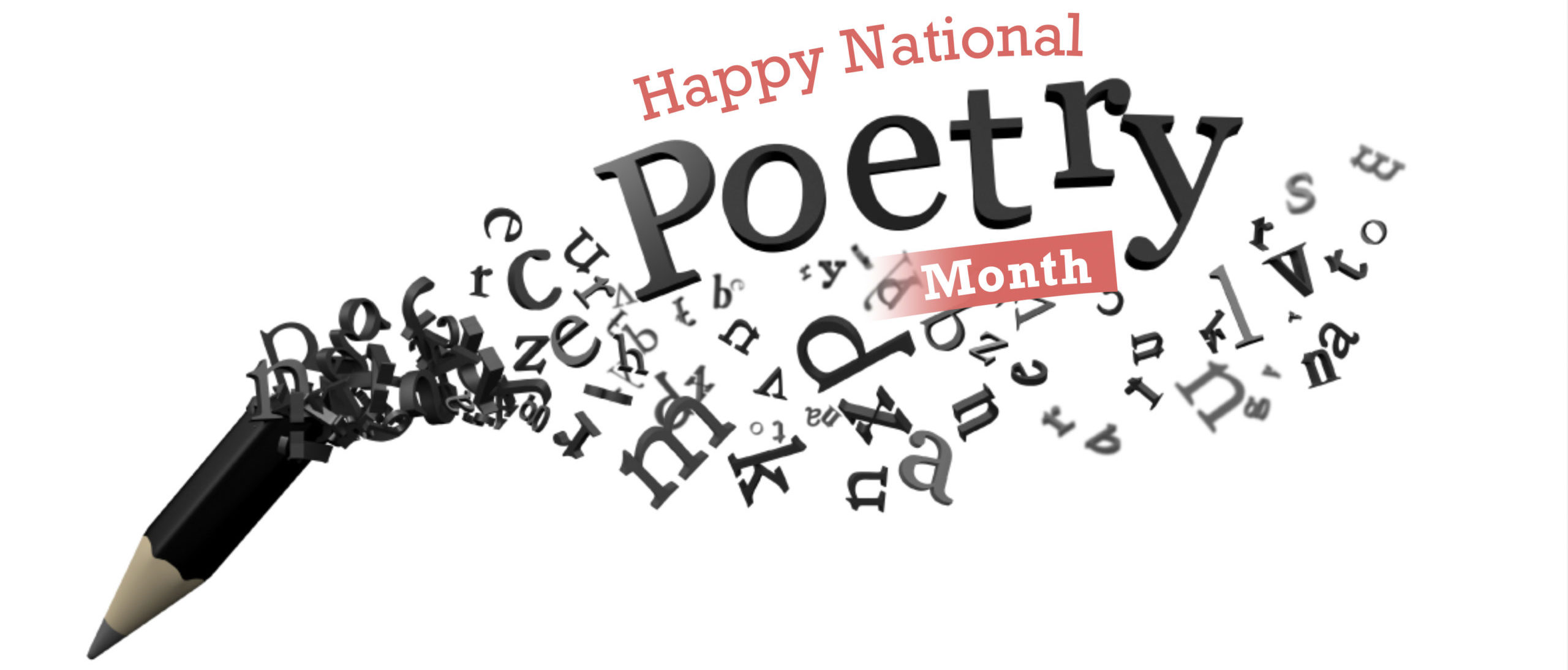 National Poetry Month Banner