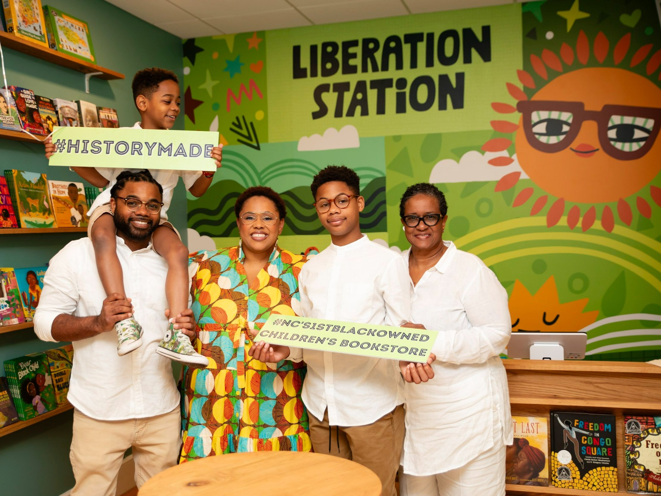 Victoria Scott-Miller Owner of Liberation Station Bookstore, N.C.'s first  Black-owned children's bookstore, announces lineup for grand opening  festivities - Heart & Soul