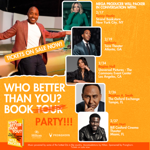 Will Packer Book Tour