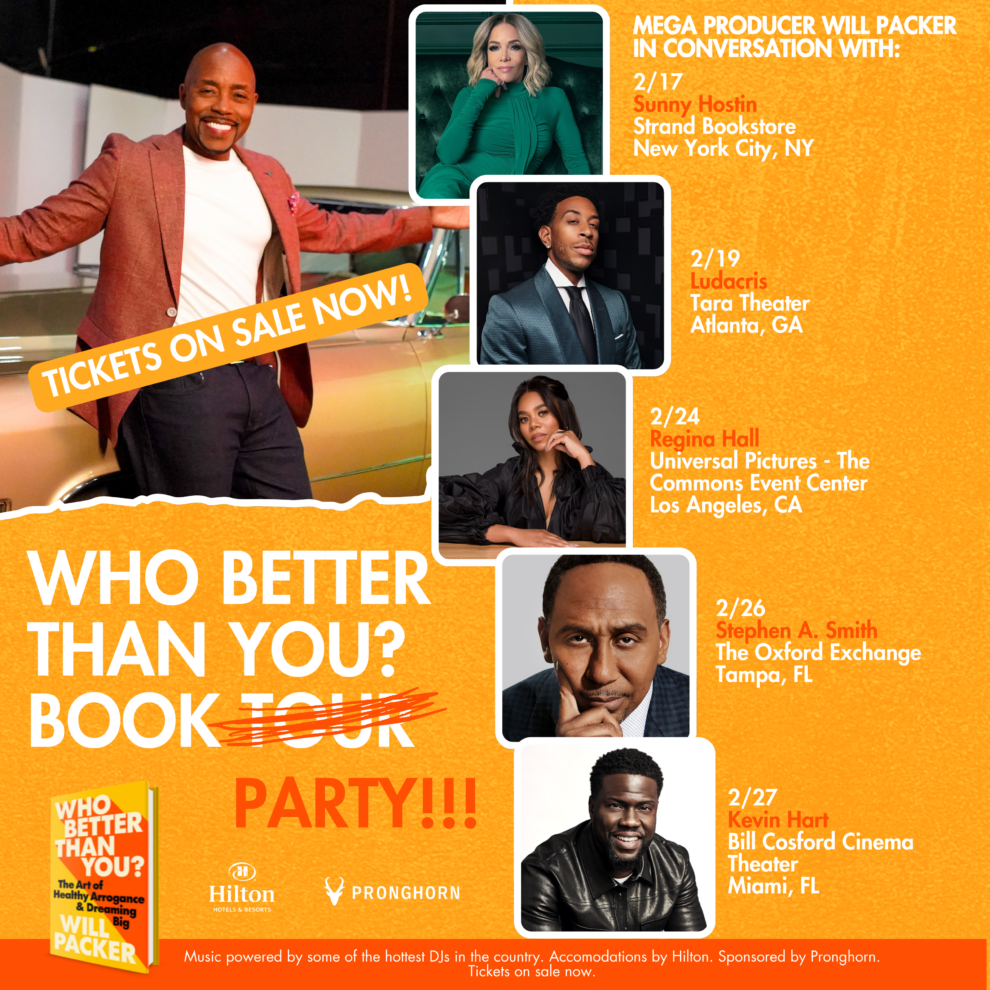 Will Packer Book Tour